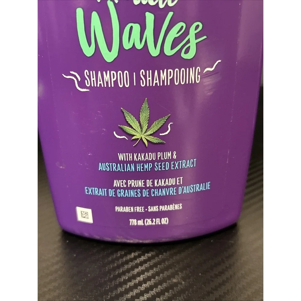 Aussie‎ Miracle Waves Kakadu Plum Seed Extract Shampoo Large 26.2 oz size